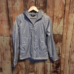 North Face Sherpa-lined windbreaker